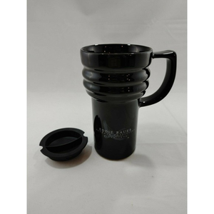 Eddie Bauer Black Coffee Cup Mug Ceramic Travel Mug Tea‎